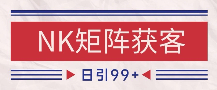 小红书某音NK赛道引流获客 自热矩阵日引200+【揭秘】-谷进海小站