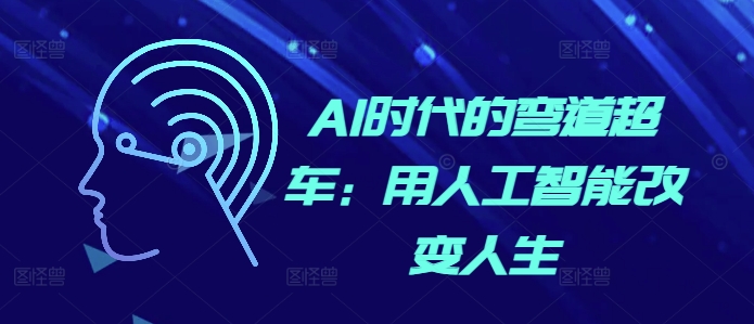 AI时代的弯道超车：用人工智能改变人生-谷进海小站