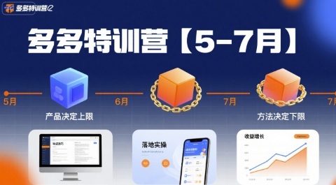 多多特训营【5-7月】产品决定上限，方法决定下限，各种玩法技巧落地实操-谷进海小站