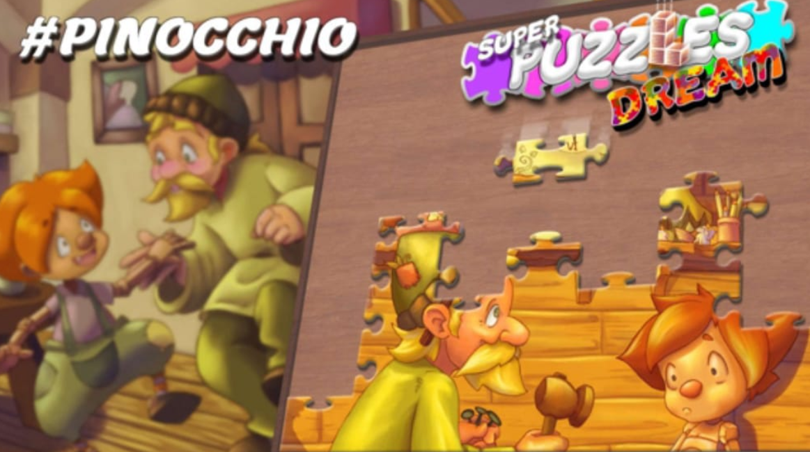 《#匹诺曹：超级拼图梦 #pinocchio, Super Puzzles Dream》Switch英文版NSP下载-谷进海小站