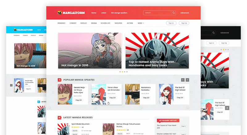 Madara 2.2.2.1主题源码 | 响应式WordPress漫画小说主题模板-谷进海小站