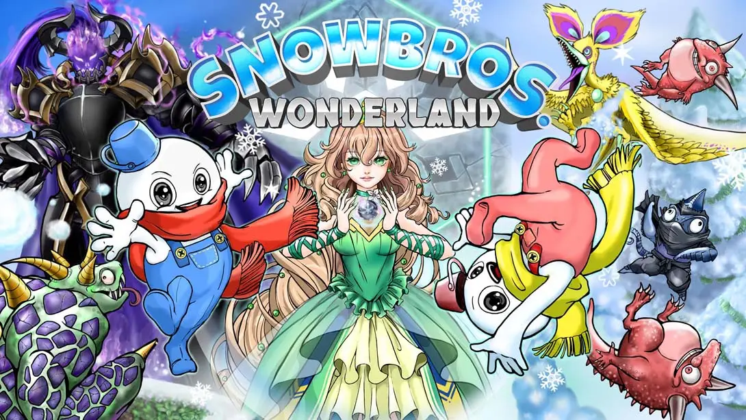 【美版】雪人兄弟 仙境 .Snow Bros. Wonderland 中文-谷进海小站