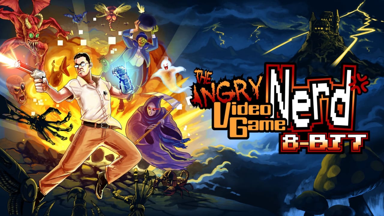 喷神大冒险 8位版丨Angry Video Game Nerd 8-bit-谷进海小站