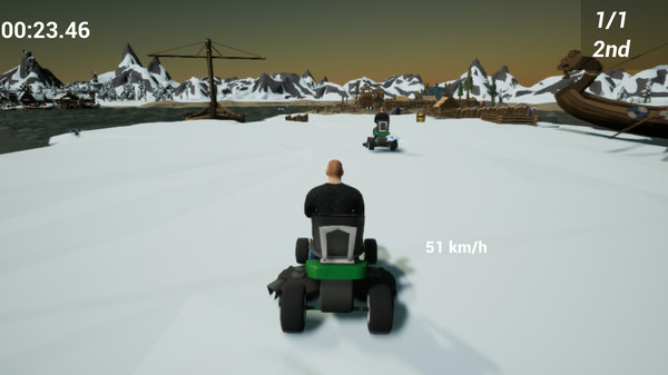 《割草机游戏：赛车 Lawnmower Game: Racing》Switch英文版NSP下载-谷进海小站