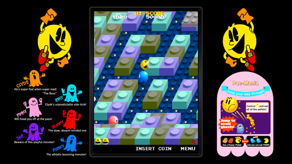 《吃豆人 博物馆+/PAC-MAN MUSEUM+》PC中文版下载-含Build.20411785-谷进海小站