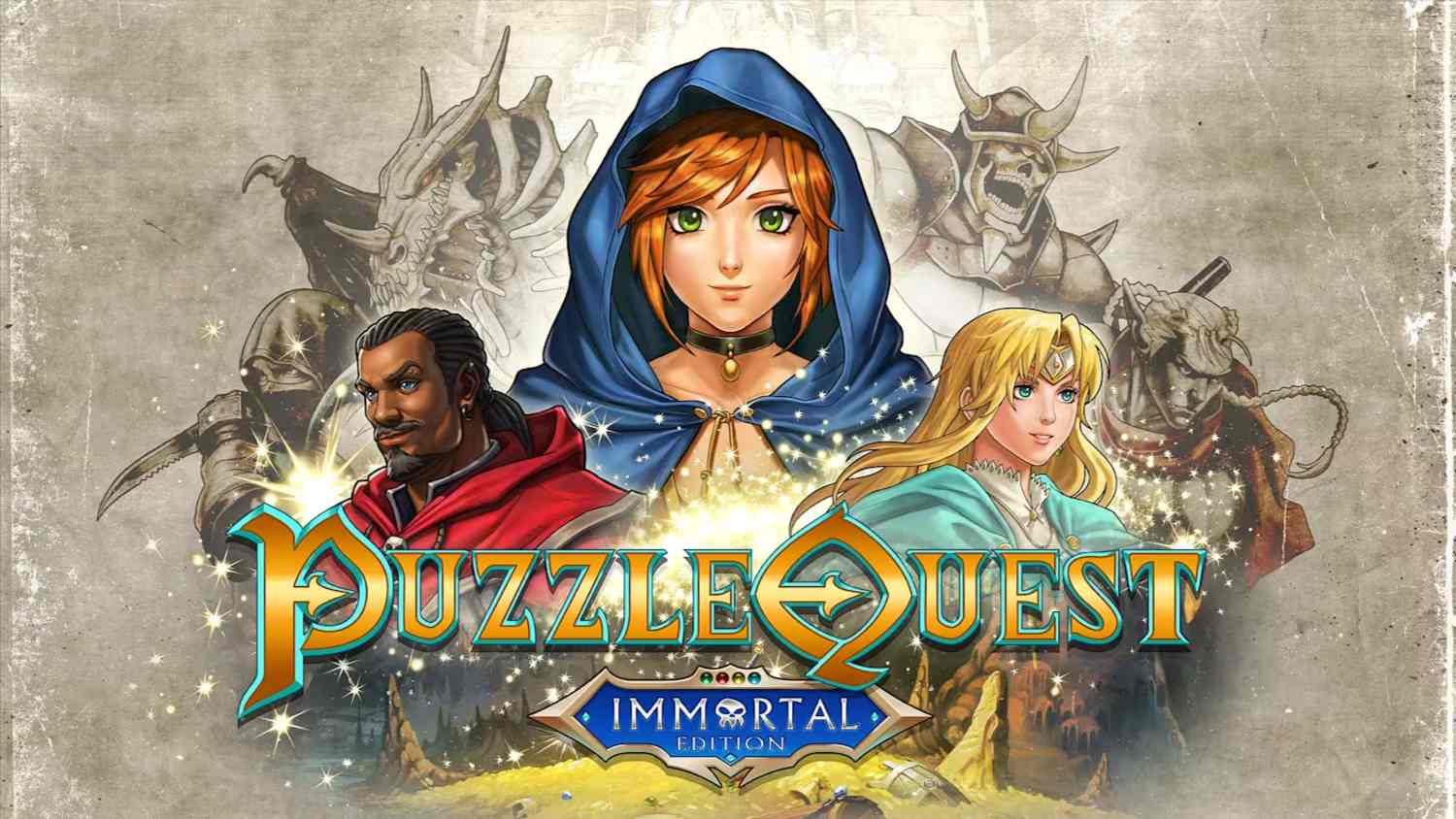 战神的挑战：不朽版 .Puzzle Quest: Immortal Edition 中文-谷进海小站