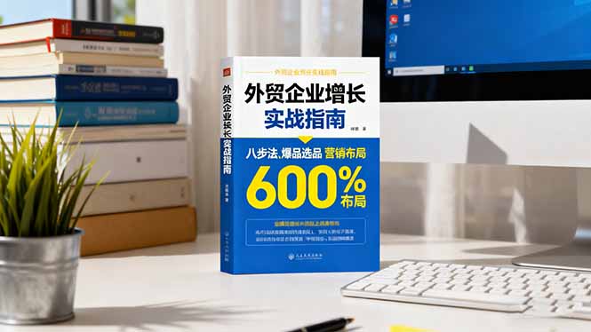 外贸企业增长实战指南，八步法、爆品选品、营销布局，业绩增长300%-谷进海小站