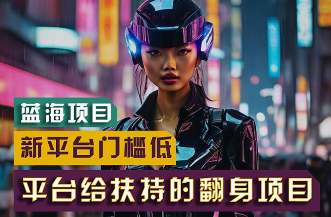 【蓝海项目】新平台无脑搬运，翻身项目 门槛低 小白也能轻松上手 日入500+-谷进海小站