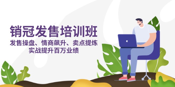 销冠 发售培训班：发售 操盘+情商 飙升+卖点 提炼，实战提升百万业绩-谷进海小站