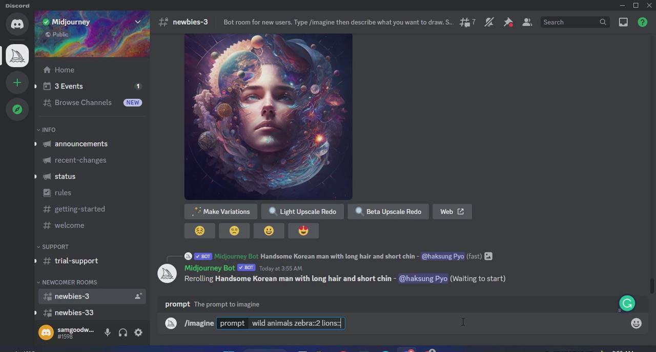 (9643期)Midjourney AI人工智能艺术图片从入门到高级创作教程-34节课-中英字幕-谷进海小站