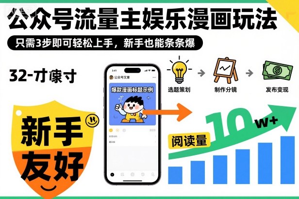 ‍‬⁢‍⁡‍‍⁡​⁣⁤‍‬⁡⁣⁢​⁣‍⁣‌‌⁢​⁡⁡‌​⁢⁣⁢​⁢‌​⁣‬​⁣‬‬⁣⁢​⁢⁣公众号流量主娱乐漫画玩法，只需3步即可轻松上手，新手也能条条爆-谷进海小站