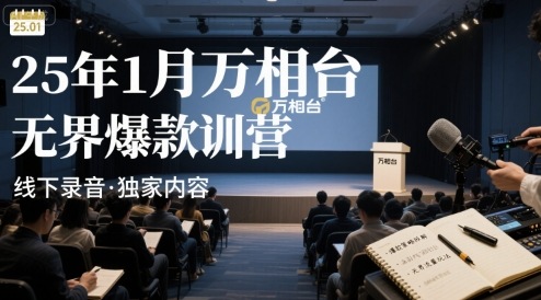 25年1月万相台无界爆款特训营线下录音-谷进海小站