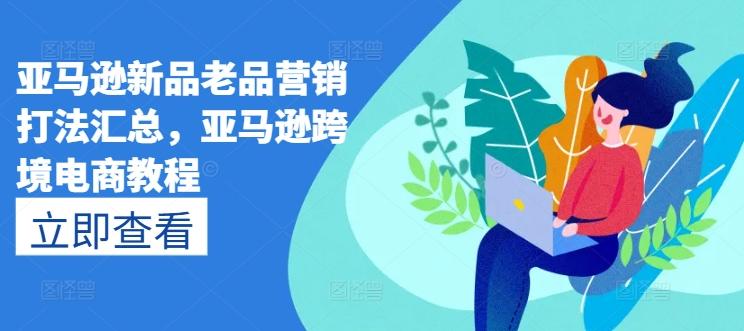 亚马逊新品老品营销打法汇总，亚马逊跨境电商教程-谷进海小站