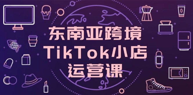 东南亚跨境TikTok小店运营课，掌握店铺设置与流量转化核心技巧-谷进海小站