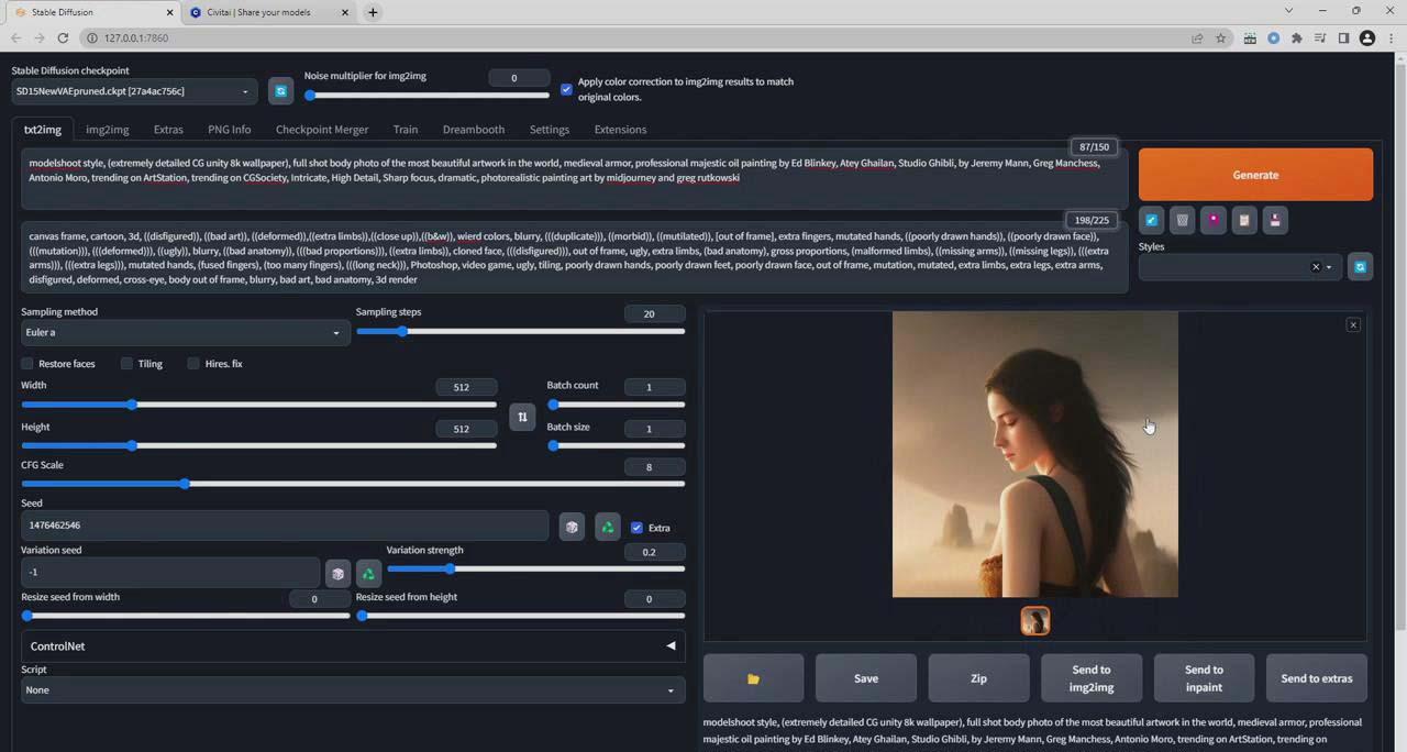 图片[2]-Stable Diffusion 大师班: 利用AI创建艺术图像及视频-31视频课-中英字幕-谷进海小站