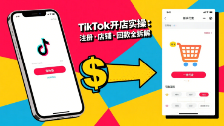 大熊跨境·TikTok从开店到投流的进阶课-谷进海小站