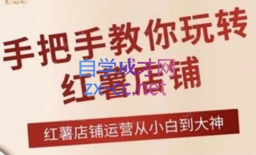 海燕老师·2024手把手教你玩转红薯店铺-谷进海小站