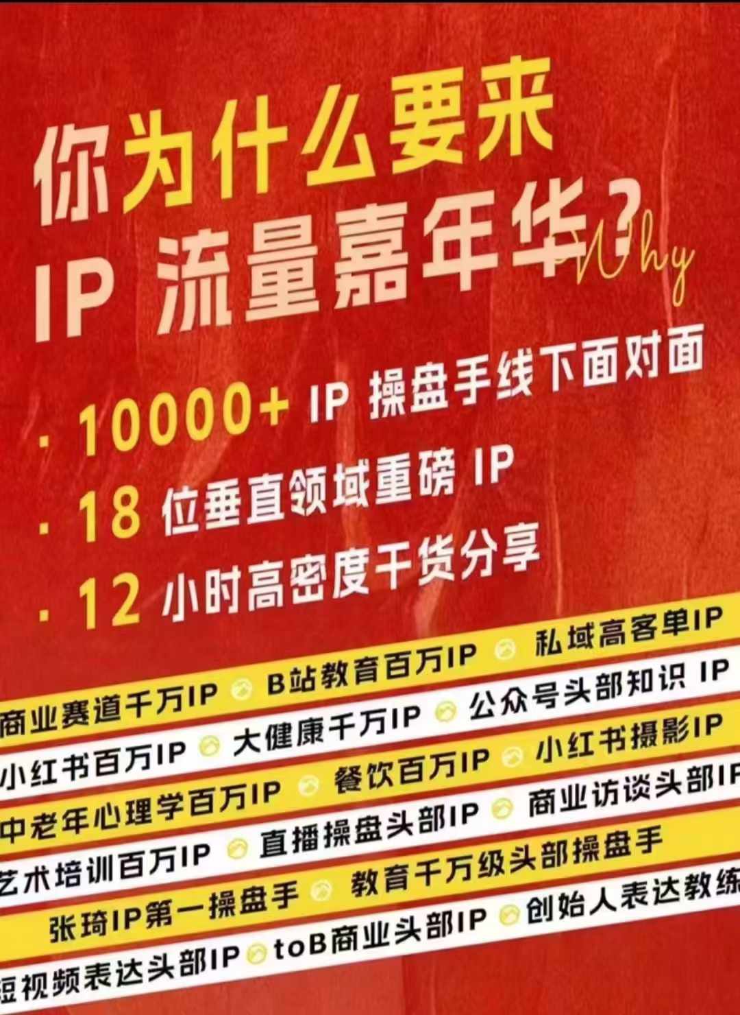 群响IP流量嘉年华，​现场视频+IP江湖2024典藏版PPT-谷进海小站
