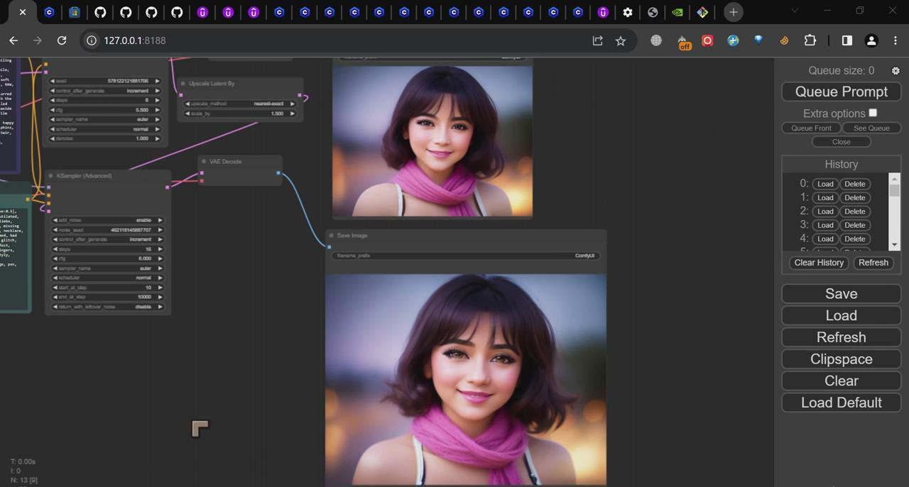 图片[2]-ComfyUI 利用 Stable Diffusion 学习AI GUI 工作流程教程-中英字幕-谷进海小站