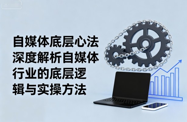 自媒体底层心法，深度解析自媒体行业的底层逻辑与实操方法-谷进海小站