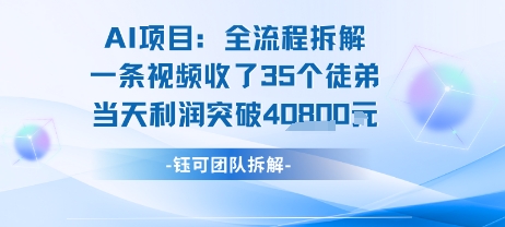 AI收徒变现闭环：一条视频收35人，日入1k+(附完整SOP)-谷进海小站