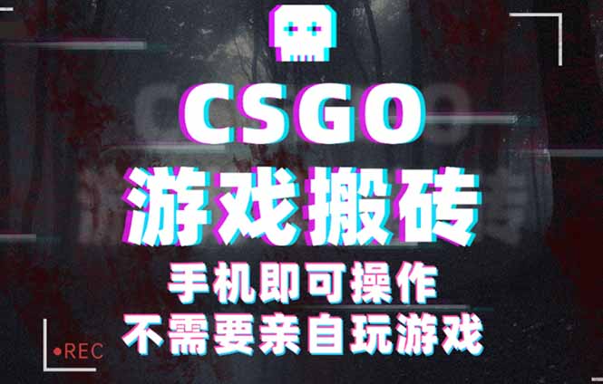 CSGO游戏挂机捡漏，单日扫货500+，年底小高峰上车可吃肉，手机即可操作…-谷进海小站