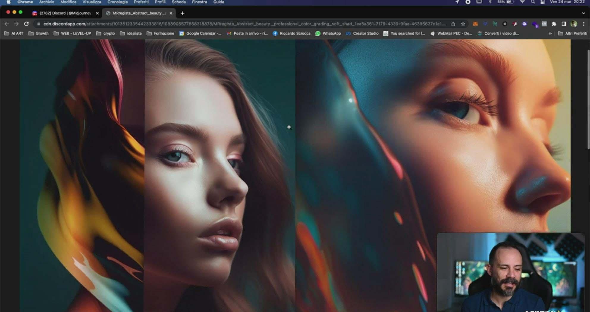 图片[6]-Midjourney AI人工智能创建和销售令人惊叹的海报教程-10节课-中英字幕-谷进海小站