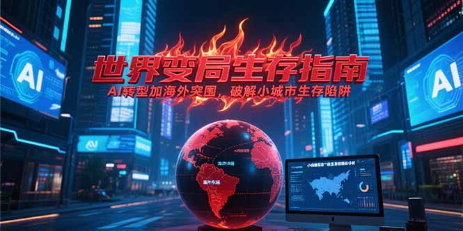 付费文章《世界变局生存指南，AI转型加海外突围，破解小城市生存陷阱》-谷进海小站
