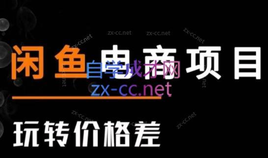 亿创繁星·闲鱼电商项目(玩转价格差)-谷进海小站