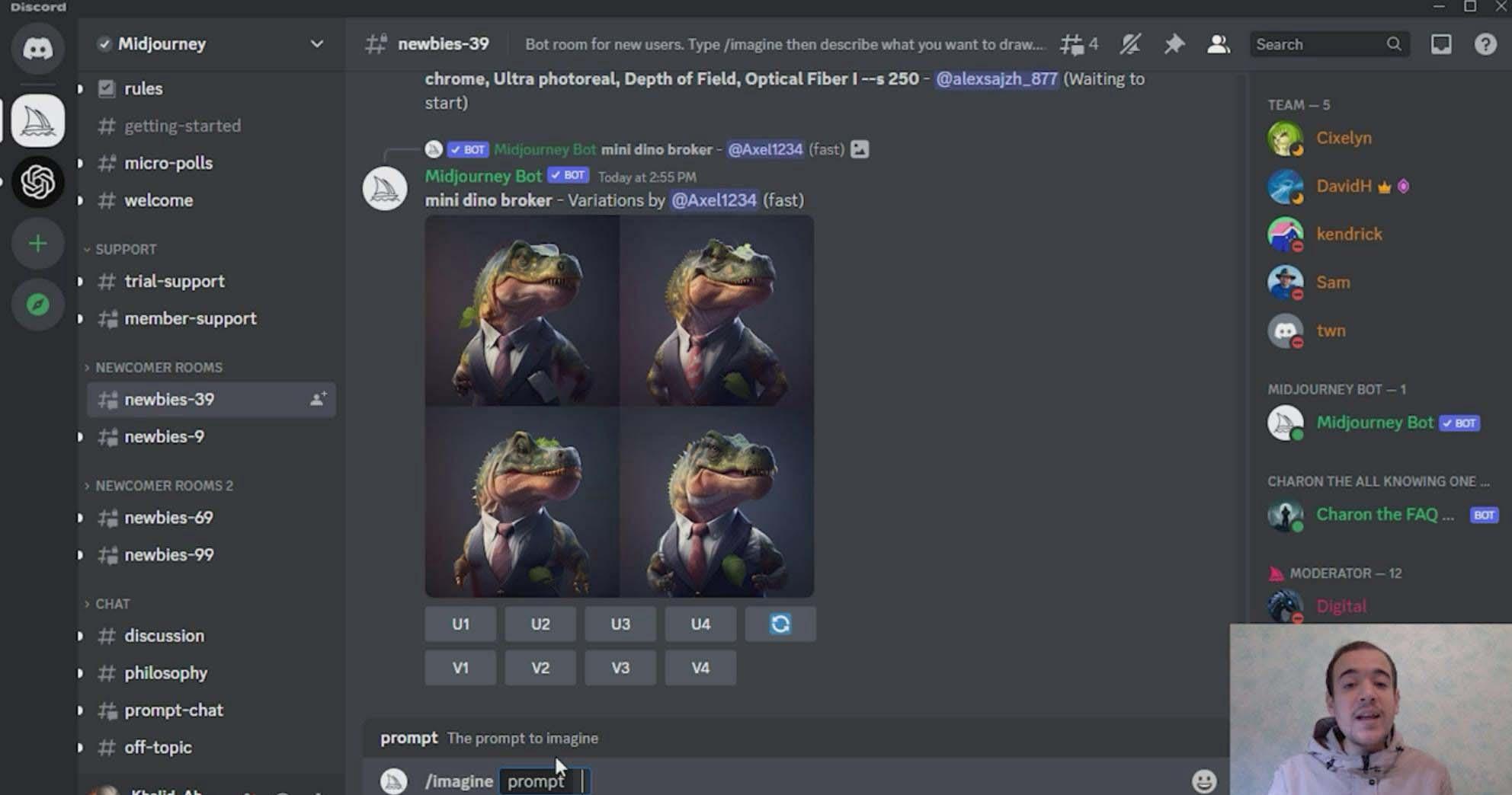 图片[1]-Midjourney 精通教程-使用Midjourney AI创建美丽艺术图像-36节课-中英字幕-谷进海小站