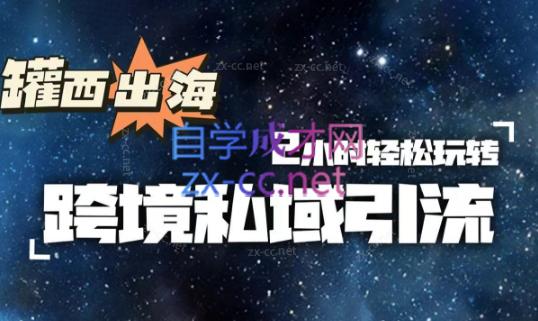 罐西老师·零基础学会跨境私域引流-谷进海小站