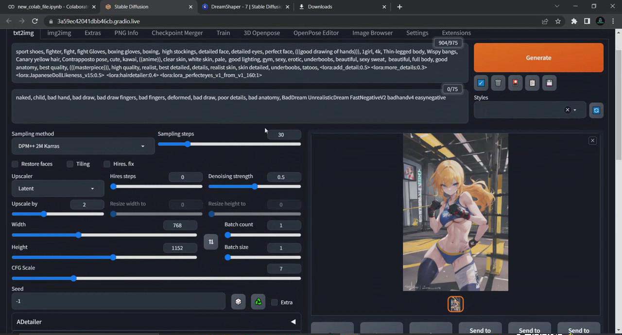 图片[4]-利用Stable Diffusion创建动漫艺术图像使用AI绘画赚钱-中英字幕-谷进海小站