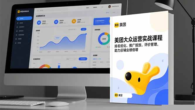 美团大众运营实战课程，排名优化、推广投放、评价管理，助力店铺业绩倍增-谷进海小站