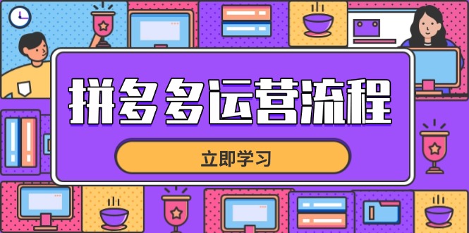 拼多多运营流程，从选品到流量，全链路运营技巧，助力店铺爆单-谷进海小站