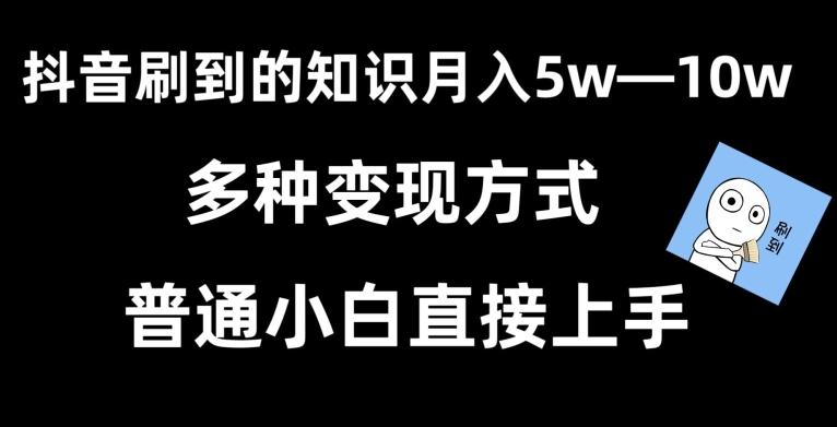 抖音刷到的知识，每天只需2小时，日入2000+，暴力变现，普通小白直接上手【揭秘】-谷进海小站