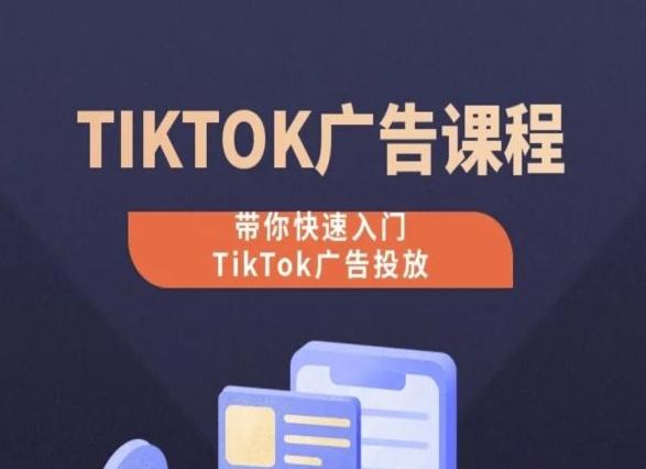 TikTok广告投放课程，从0-1实操课，带你快速入门TikTok广告投放-谷进海小站
