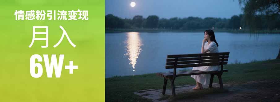 情感粉引流变现实操课：单月变现6w+，情感粉引流变现实操课-谷进海小站