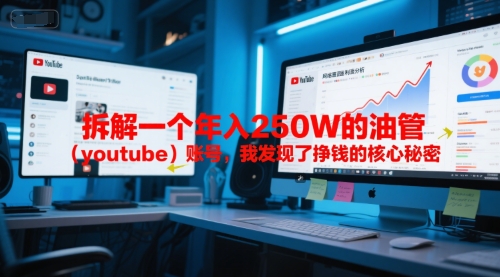 付费文章：拆解一个年入250W的油管(youtube)账号，我发现了挣钱的核心秘密-谷进海小站