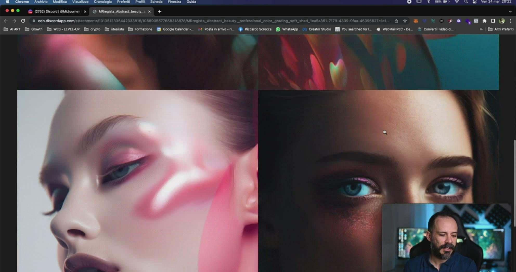 图片[5]-Midjourney AI人工智能创建和销售令人惊叹的海报教程-10节课-中英字幕-谷进海小站