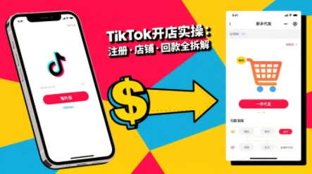 TikTok从开店到投流的进阶课，从基础实操到高阶技巧一网打尽-谷进海小站