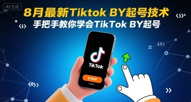 8月最新Tiktok搬运起号技术，手把手教你学会TikTok搬运起号-谷进海小站