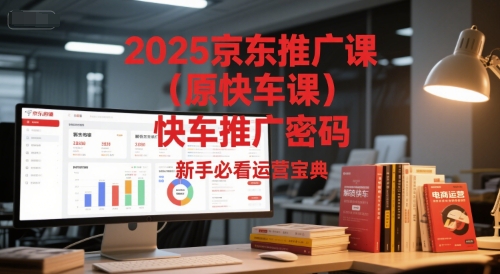 2025京东推广课(原快车课)解锁京东快车推广密码，新手必看运营宝典-谷进海小站