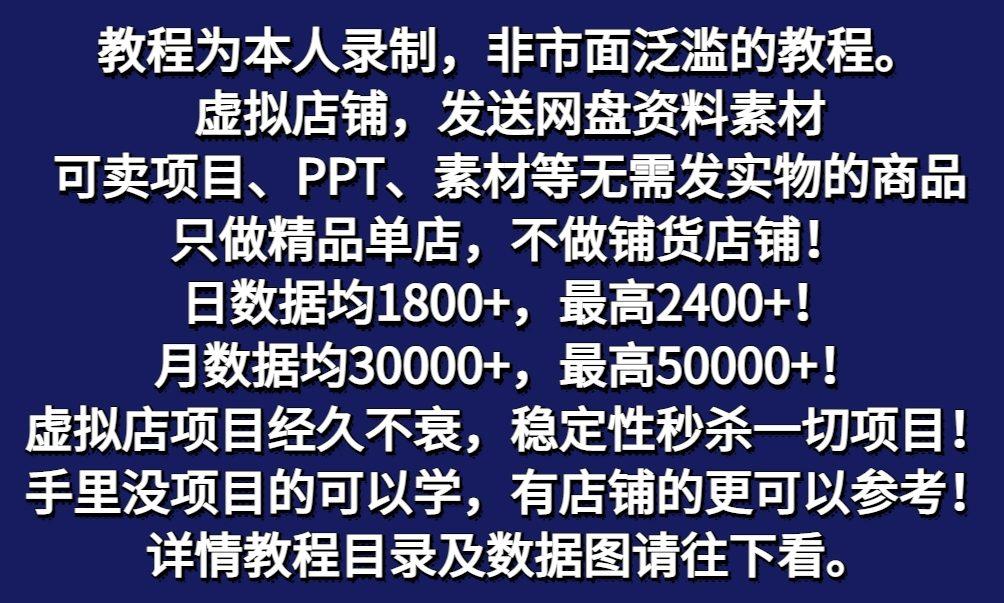 图片[2]-拼多多虚拟电商训练营月入50000+你也行，暴利稳定长久，副业首选-谷进海小站