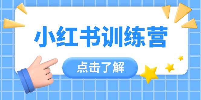 小红书训练营，助小白入门，掌握技巧变达人，课程实操又全面(12节课)-谷进海小站