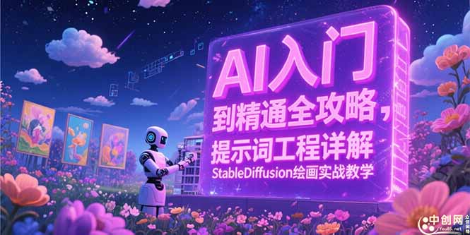 AI入门到精通全攻略，提示词工程详解，StableDiffusion绘画实战教学-谷进海小站