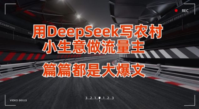 用DeepSeek写小生意做流量主，篇篇都是大爆文-谷进海小站
