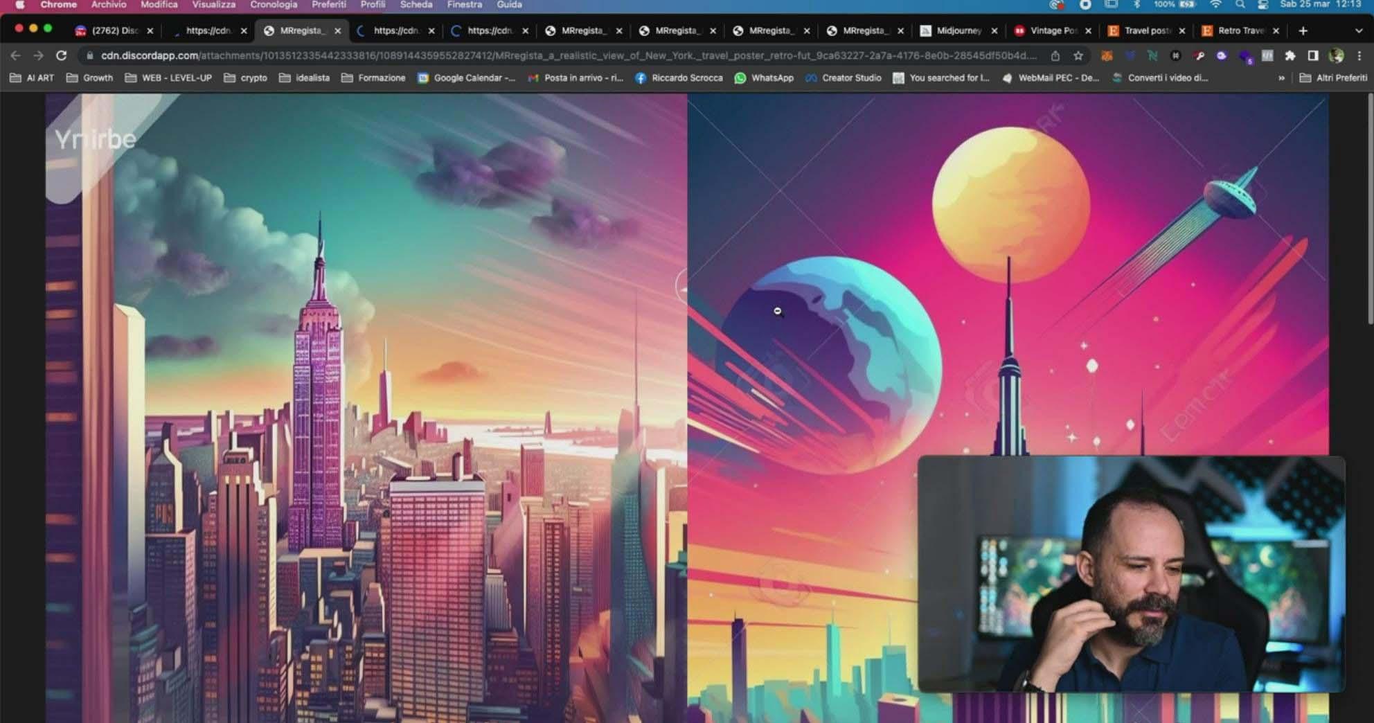 图片[11]-Midjourney AI人工智能创建和销售令人惊叹的海报教程-10节课-中英字幕-谷进海小站