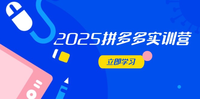 2025拼多多实训营：深度剖析运营关键，助力电商人快速提升-谷进海小站