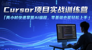 Cursor项目实战训练营，两小时快速掌握AI编程，零基础也能轻松上手-谷进海小站