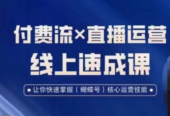 视频号付费流实操课程，付费流✖️直播运营速成课，让你快速掌握视频号核心运营技能-谷进海小站